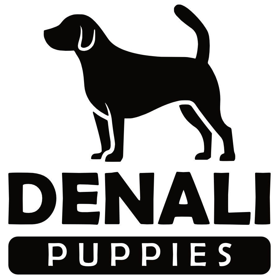 Denali Puppies Logo Black